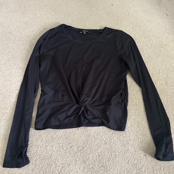 Zobha Tops - black workout top